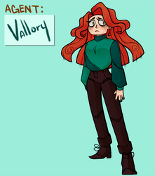 Study of the Psychonauts style using my original character, Vallory.